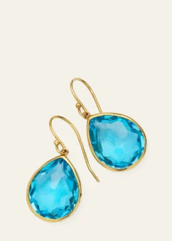 IppolitaSmall Teardrop Earrings in 18K Gold