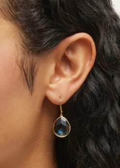 IppolitaSmall Teardrop Earrings in 18K Gold