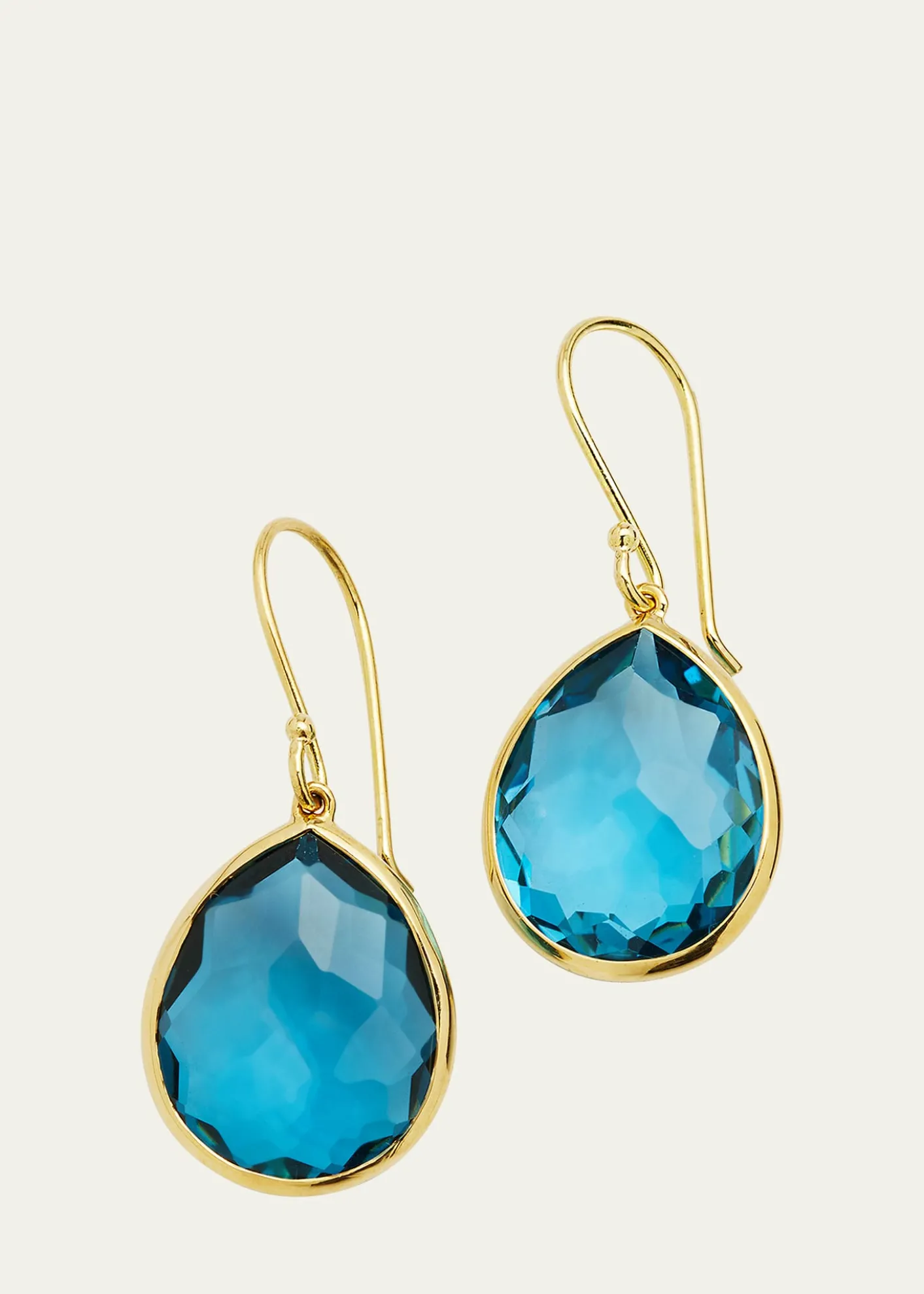 IppolitaSmall Teardrop Earrings in 18K Gold