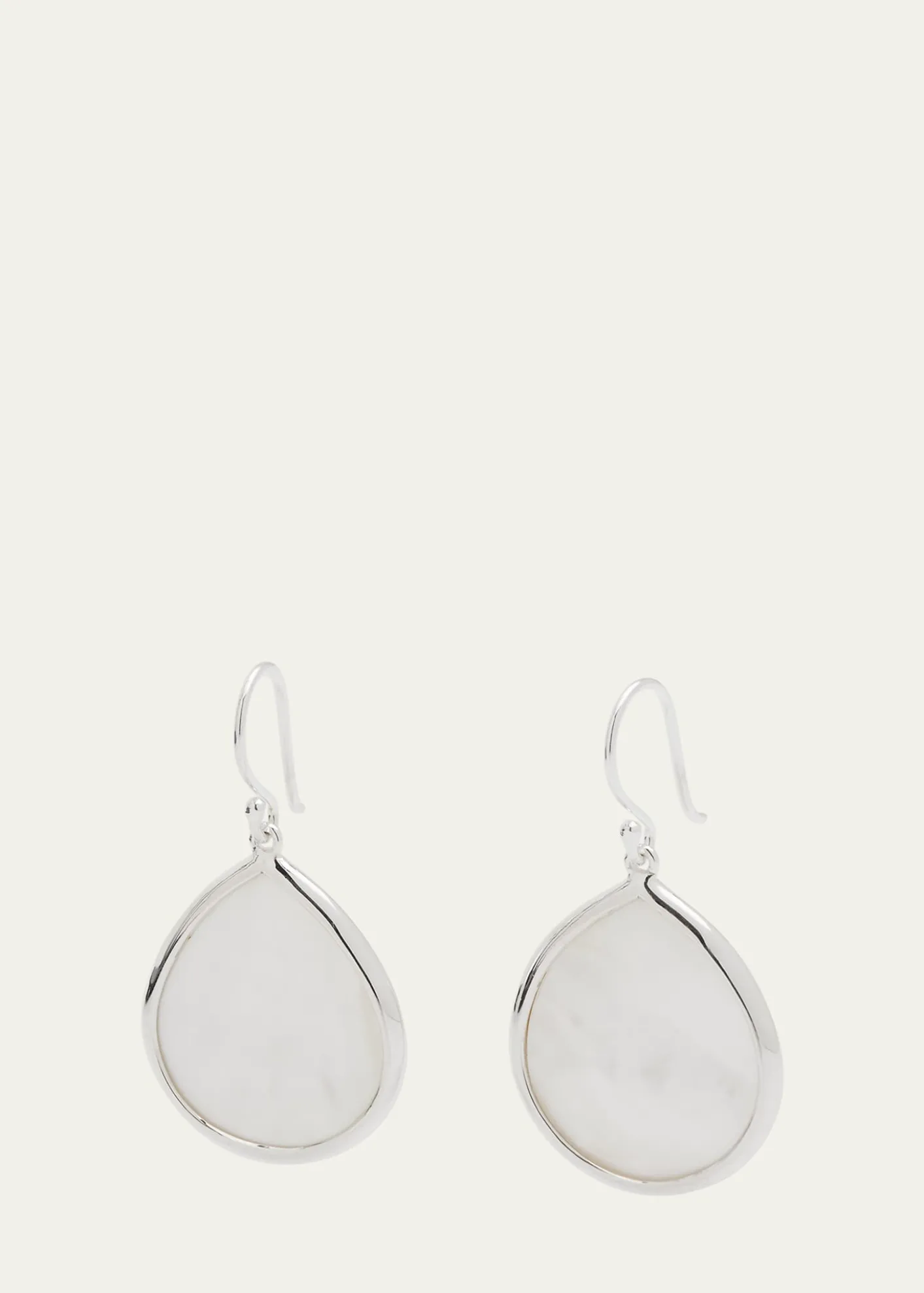 IppolitaSmall Teardrop Earrings in Sterling Silver