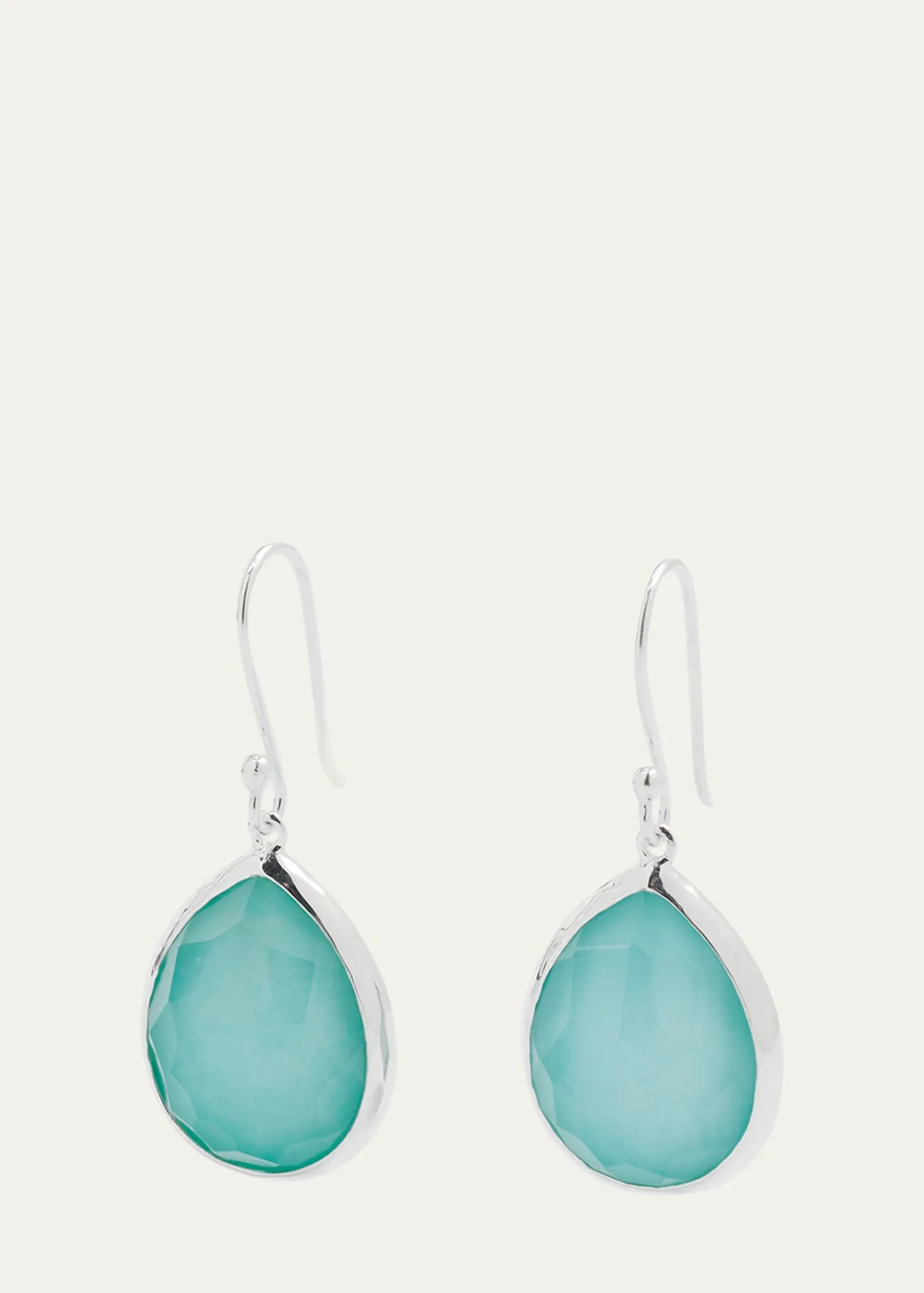 IppolitaSmall Teardrop Earrings in Sterling Silver
