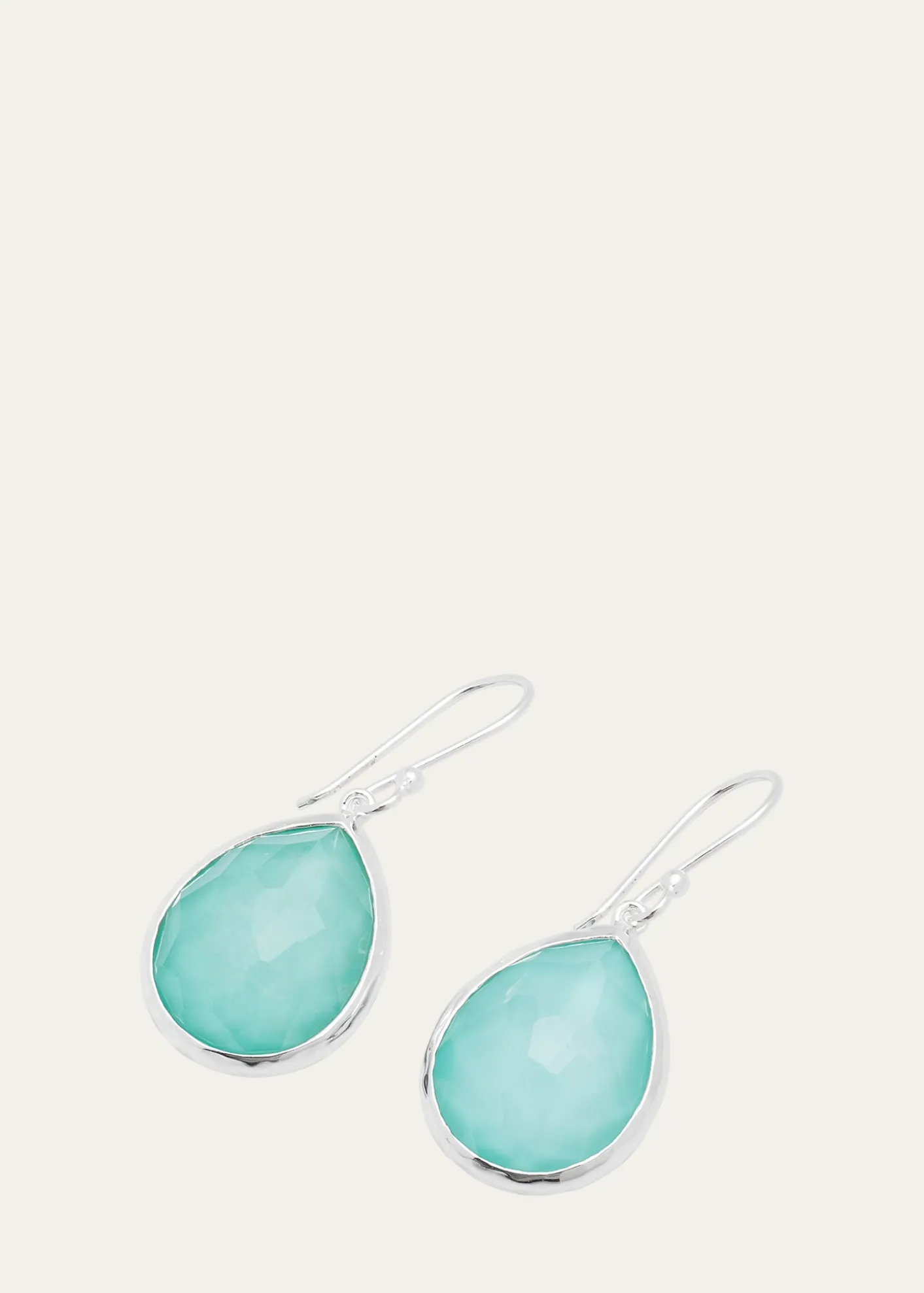 IppolitaSmall Teardrop Earrings in Sterling Silver