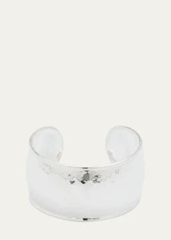 IppolitaStatement Hammered Cuff Bracelet in Sterling Silver