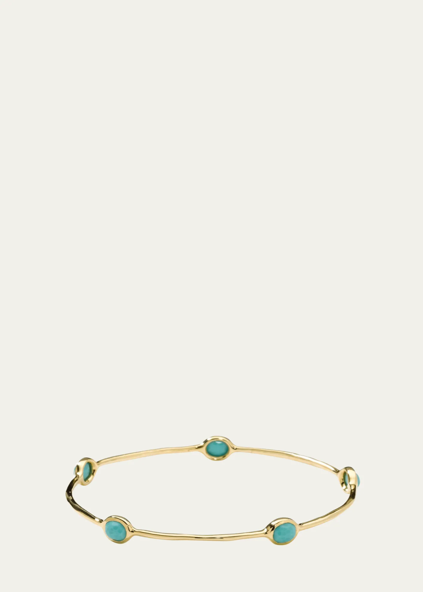Ippolita5-Stone Bangle in 18K Gold