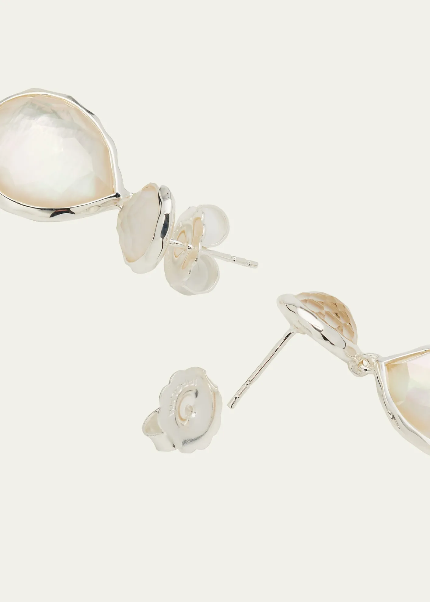 Ippolita2-Stone Earrings in Sterling Silver