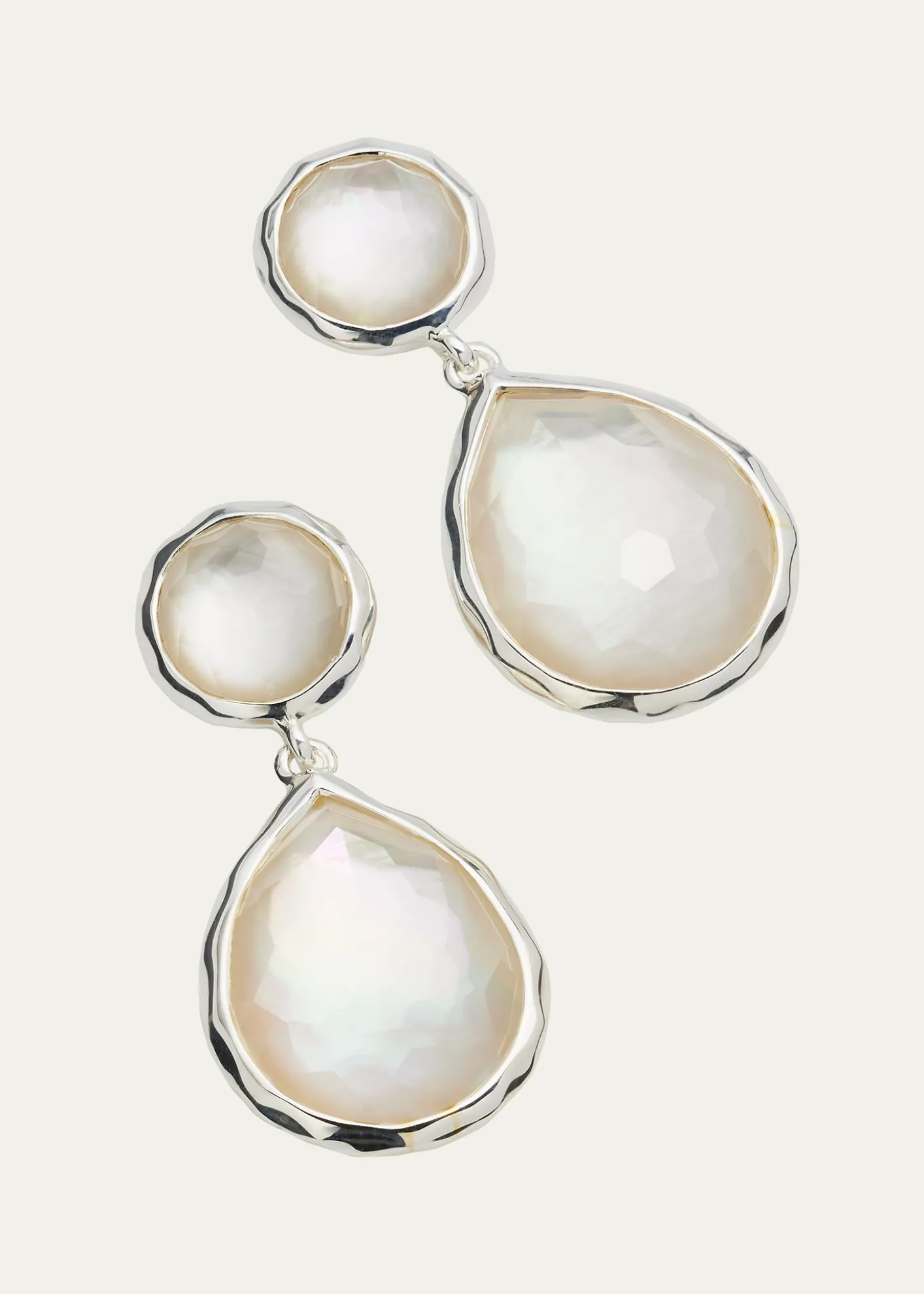 Ippolita2-Stone Earrings in Sterling Silver