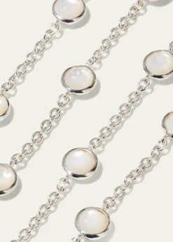 IppolitaStone Station Necklace in Sterling Silver