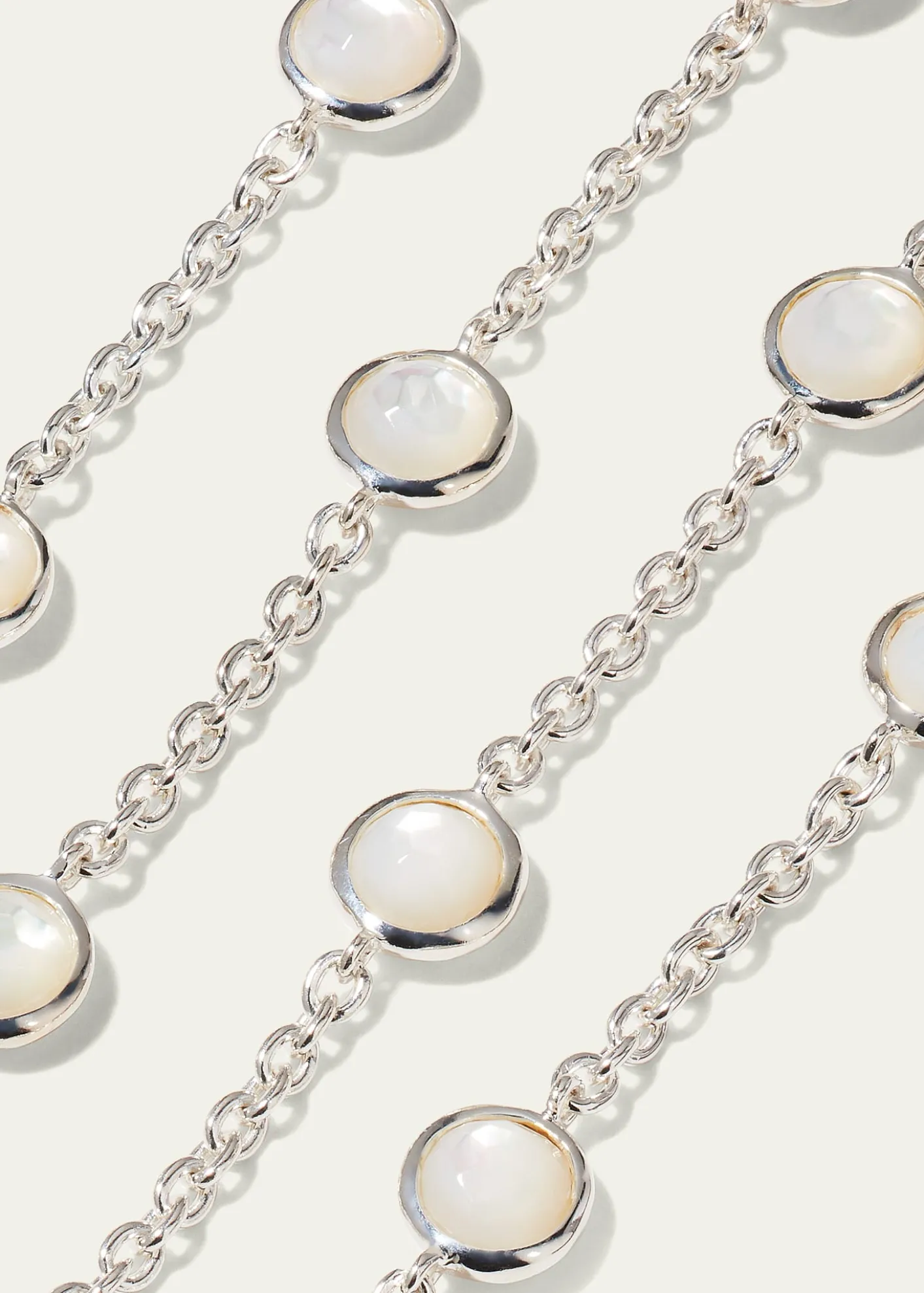 IppolitaStone Station Necklace in Sterling Silver