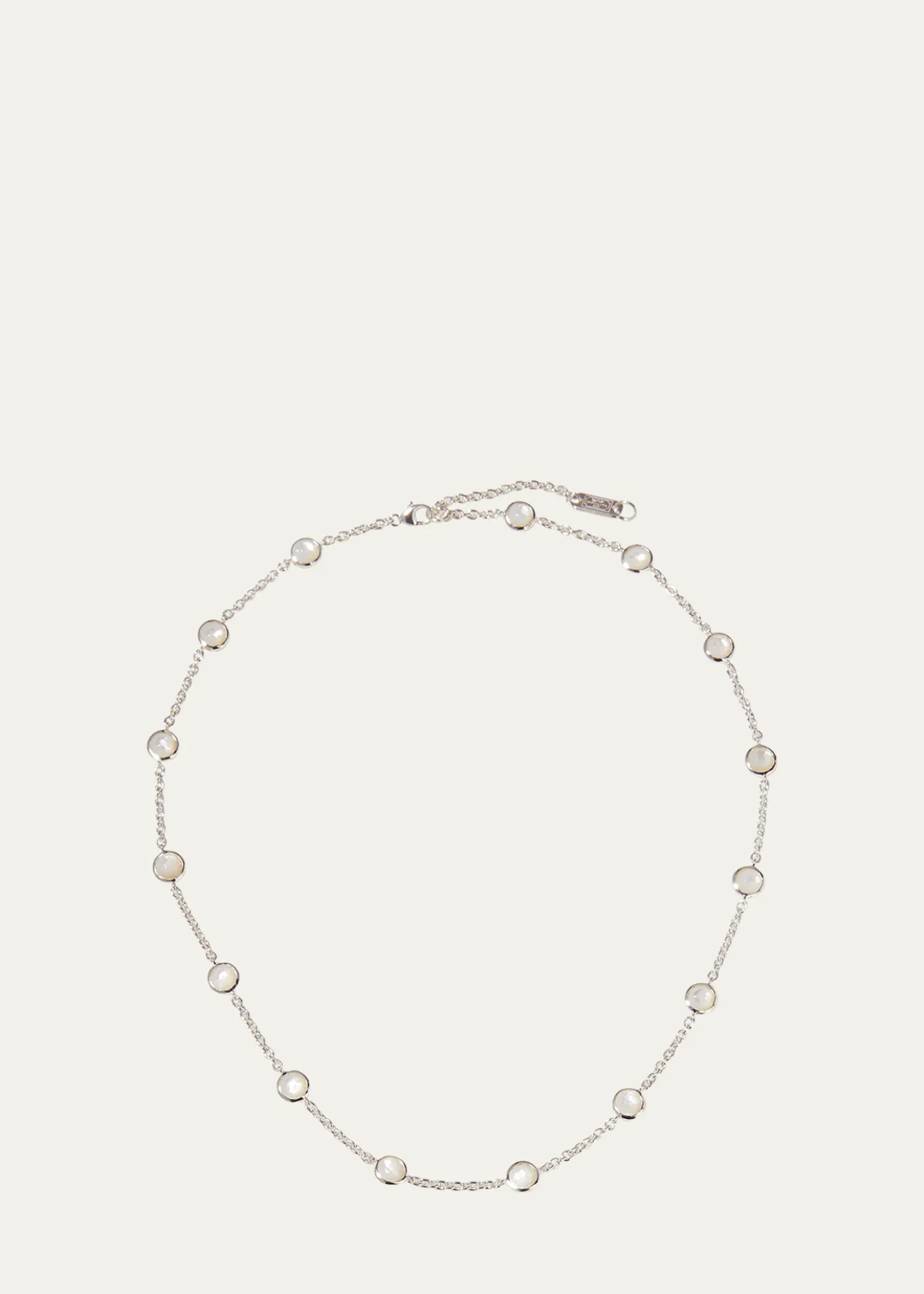 IppolitaStone Station Necklace in Sterling Silver