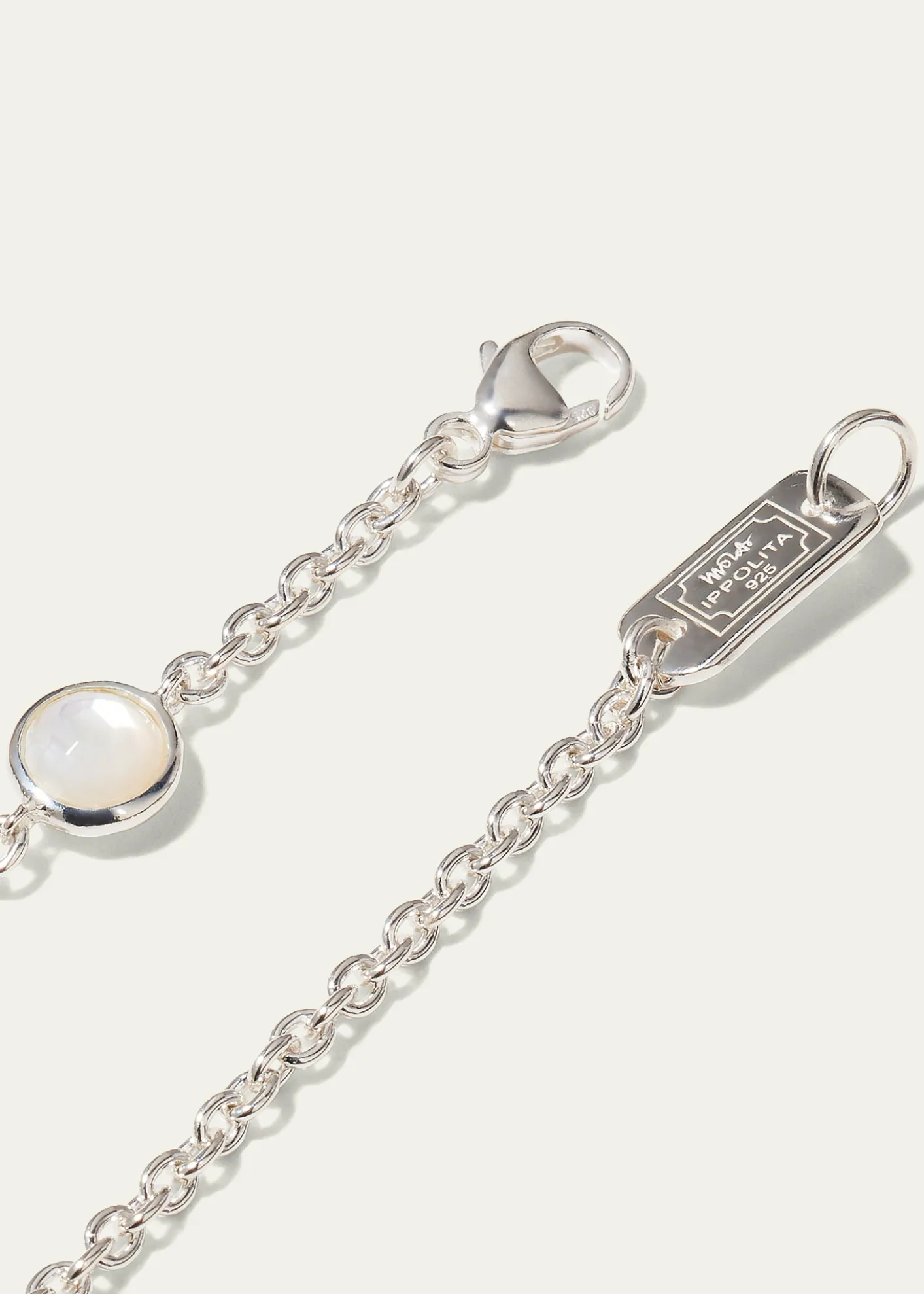 IppolitaStone Station Necklace in Sterling Silver