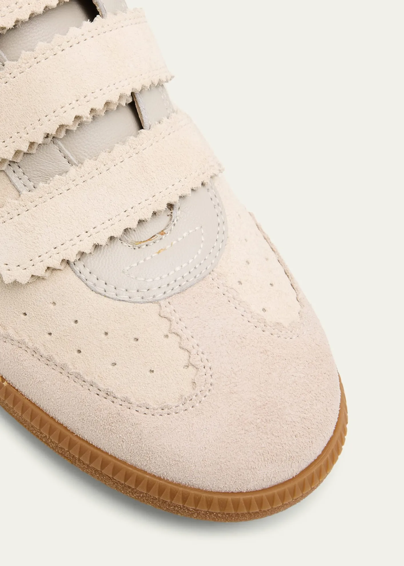 Isabel MarantBeth Mixed Leather Triple-Grip Sneakers