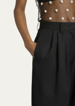 Isabel MarantJanice Pleated Wool Pants