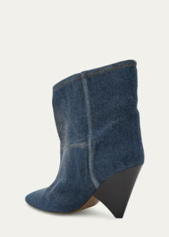 Isabel MarantMiyako Denim Ankle Booties