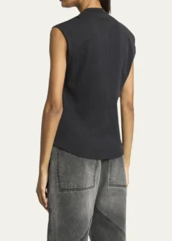 Isabel MarantNayda Twisted Cap-Sleeve T-Shirt