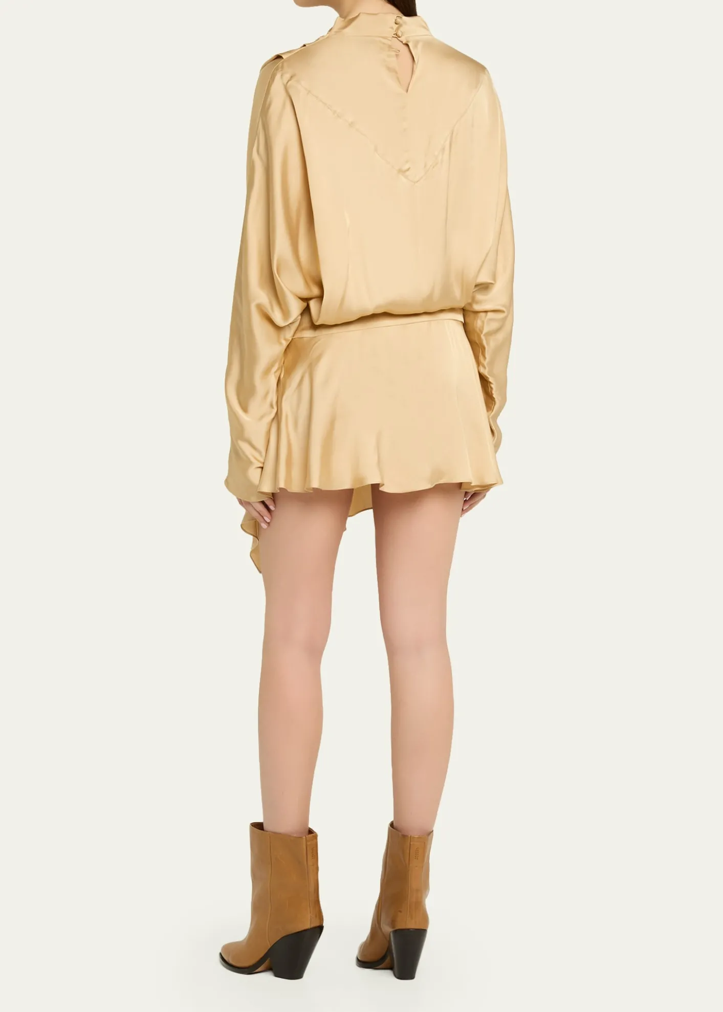 Isabel MarantNeline Asymmetric Mini Dress