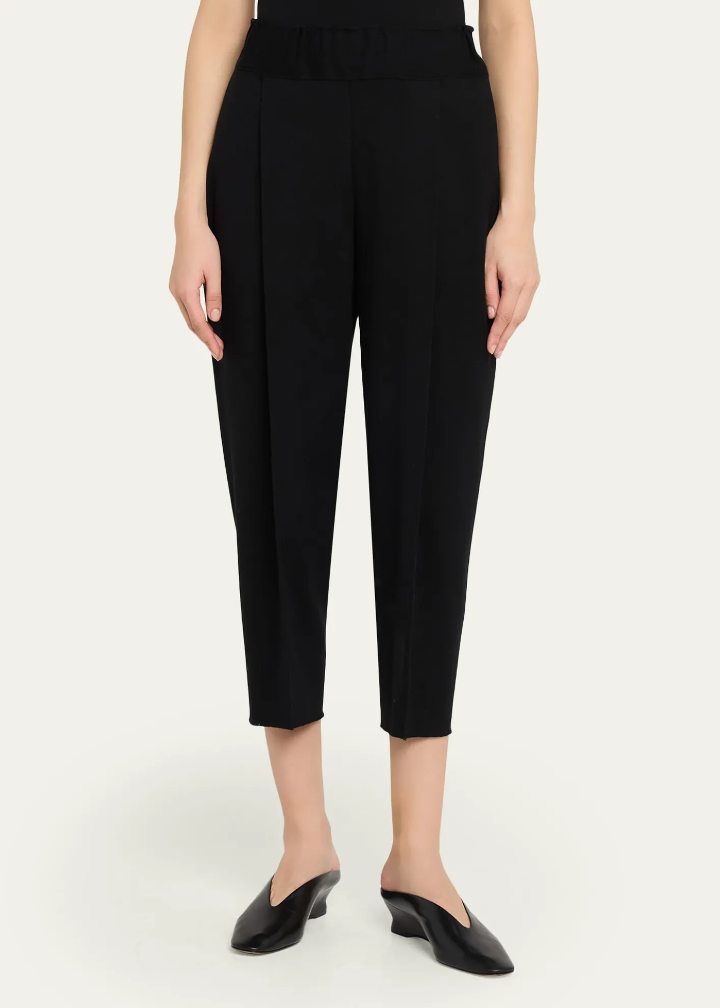 Issey MiyakeCampagne Tapered Stretch Cotton Trousers