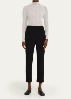 Issey MiyakeChiffon Twist Long-Sleeve Top