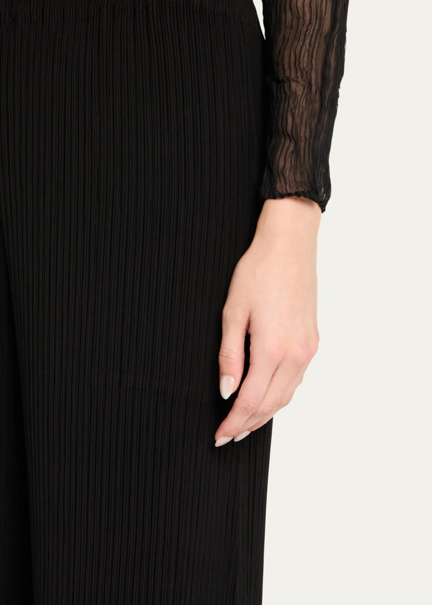 Issey MiyakeHatching Bottoms Pants