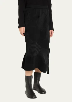 Issey MiyakeKone Kone Textural Ribbed Skirt