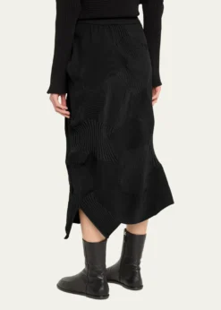Issey MiyakeKone Kone Textural Ribbed Skirt