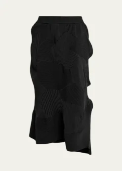 Issey MiyakeKone Kone Textural Ribbed Skirt