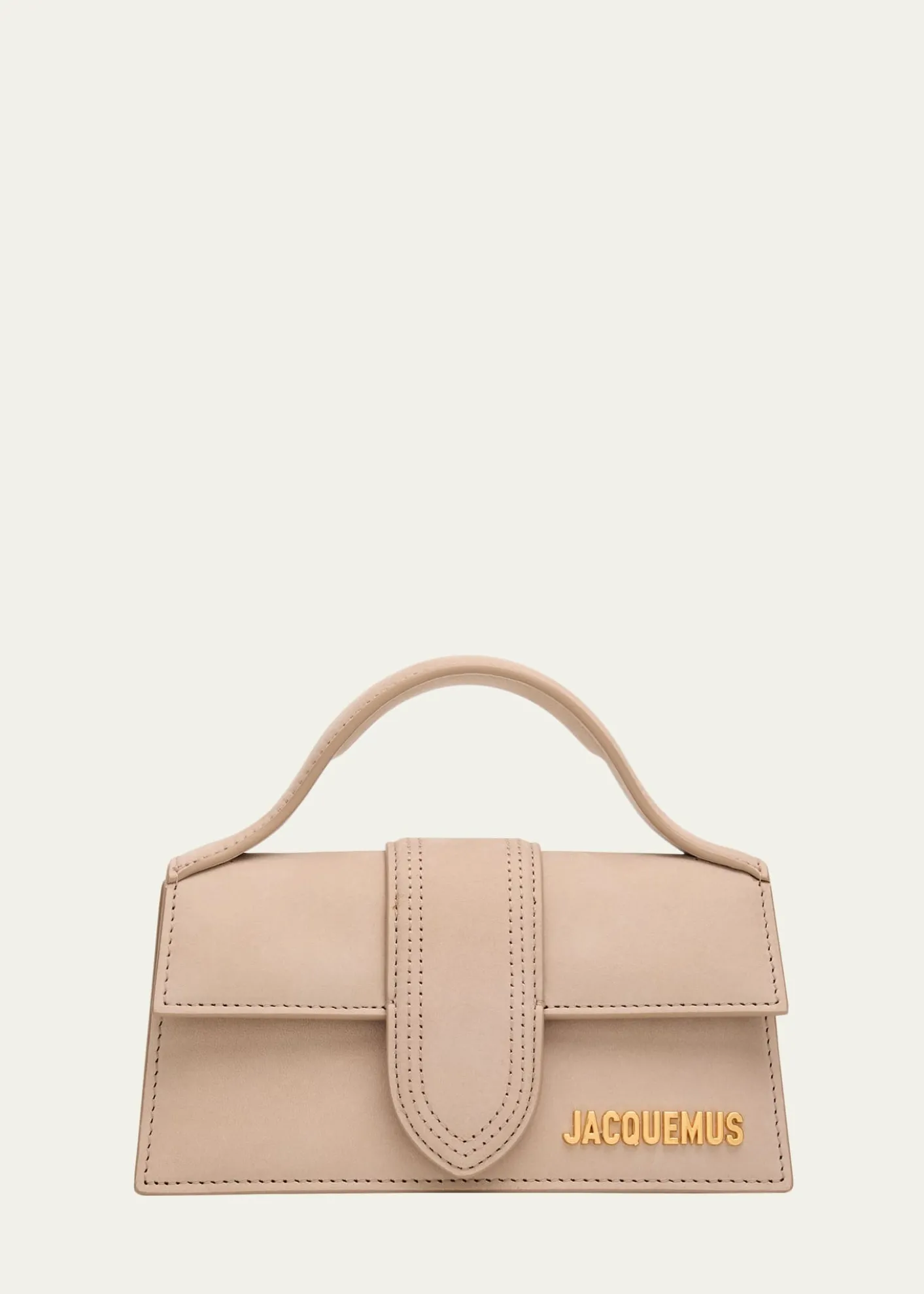 JacquemusLe Bambino Leather Top-Handle Bag