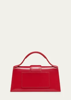 JacquemusLe Bambino Patent Top-Handle Bag