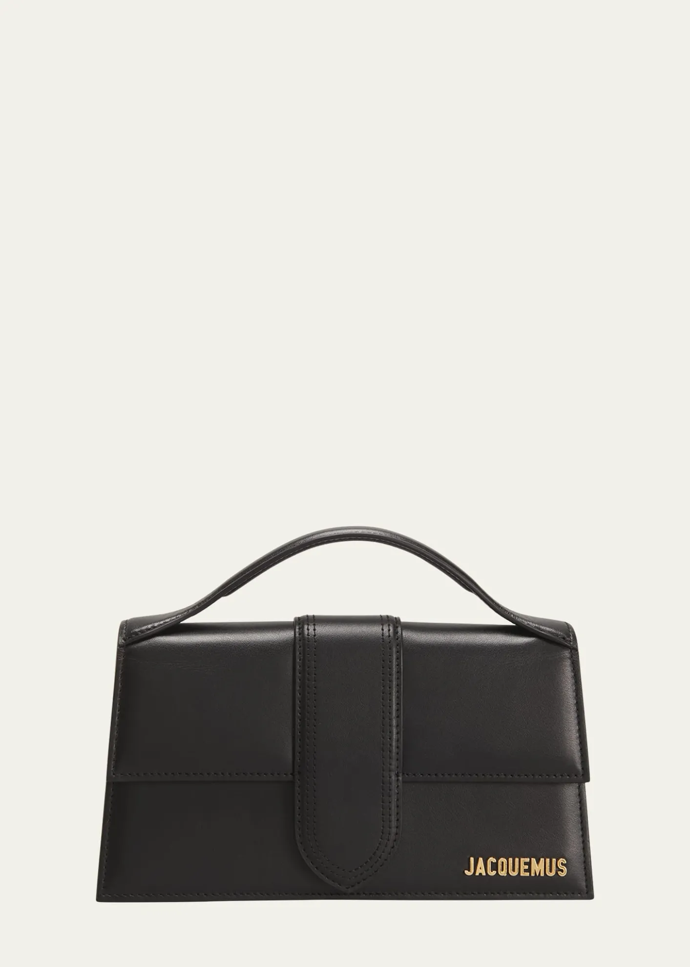 JacquemusLe Grand Bambino Leather Top-Handle Bag