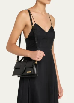 JacquemusLe Grand Bambino Leather Top-Handle Bag