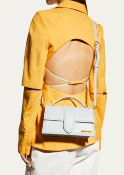 JacquemusLe Grand Bambino Leather Top-Handle Bag