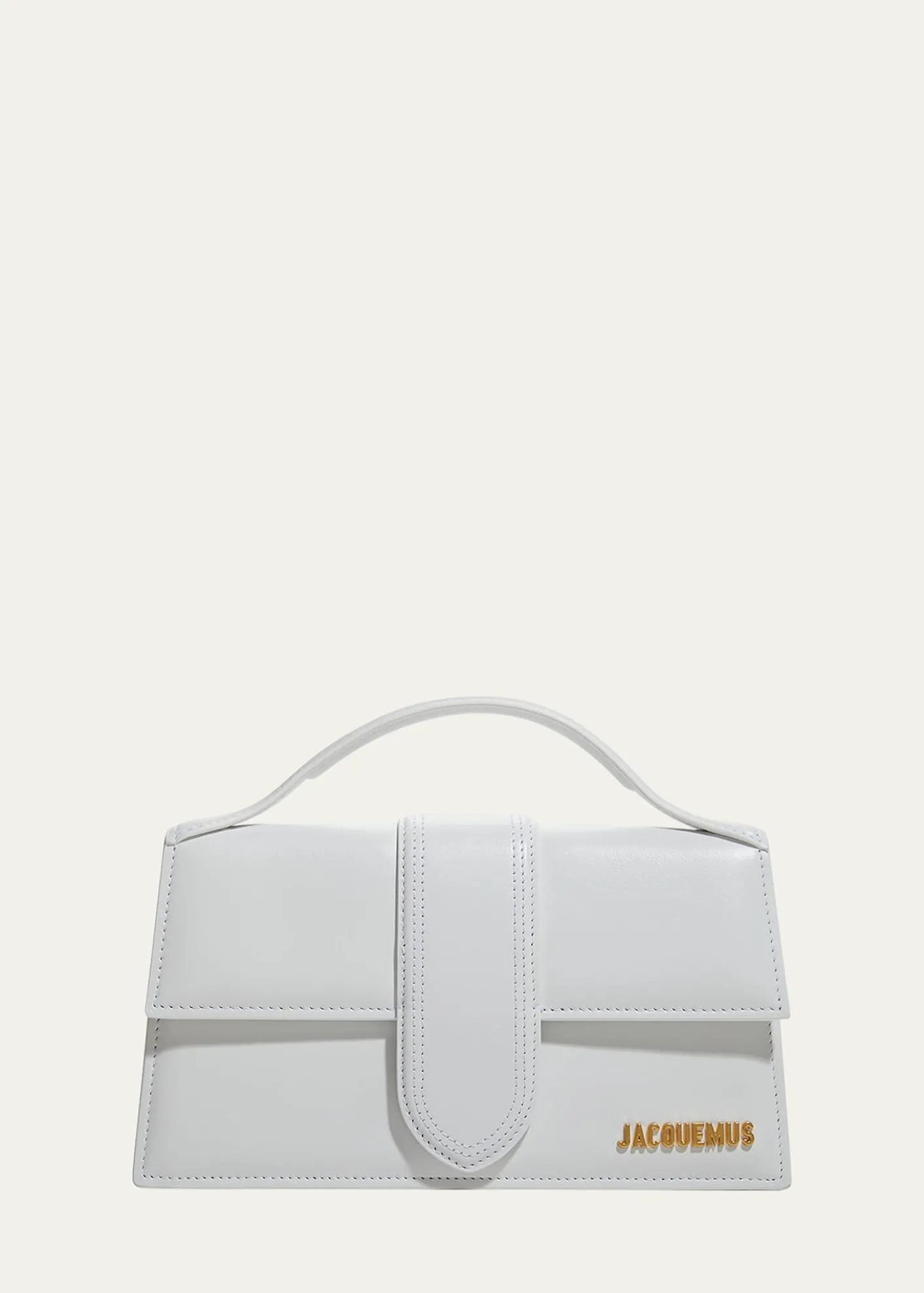 JacquemusLe Grand Bambino Leather Top-Handle Bag