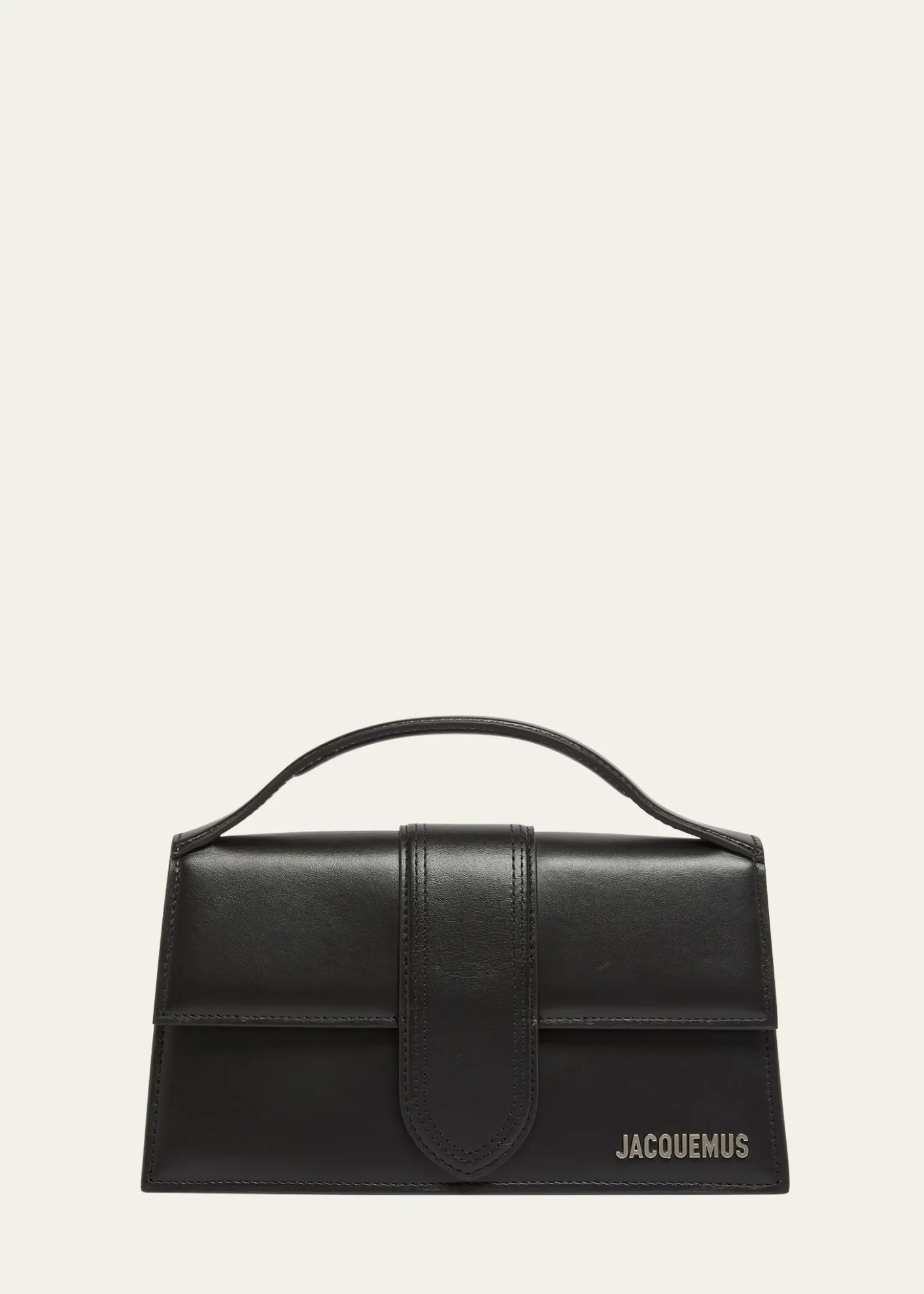 JacquemusLe Grand Bambino Smooth Leather Top-Handle Bag