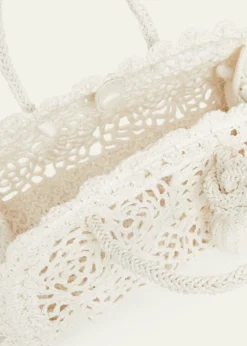 JacquemusLe Petit Turismo Crochet Top-Handle Bag