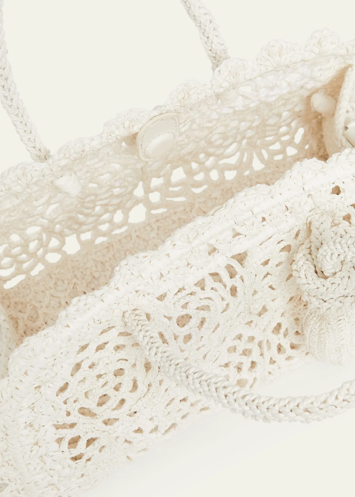 JacquemusLe Petit Turismo Crochet Top-Handle Bag