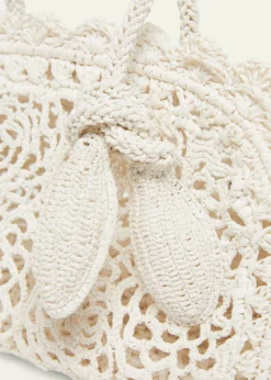 JacquemusLe Petit Turismo Crochet Top-Handle Bag