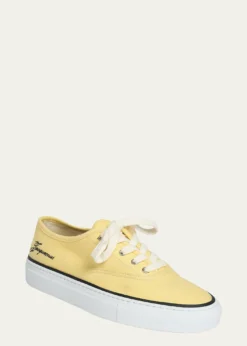 JacquemusLes Fefe Canvas Low-Top Boat Sneakers