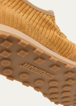JacquemusLes Tennis Embossed Suede Sneakers