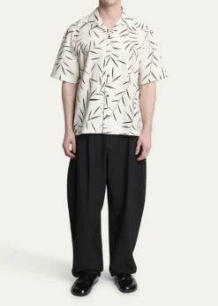JacquemusMen's Fonccio Cotton Camp Shirt
