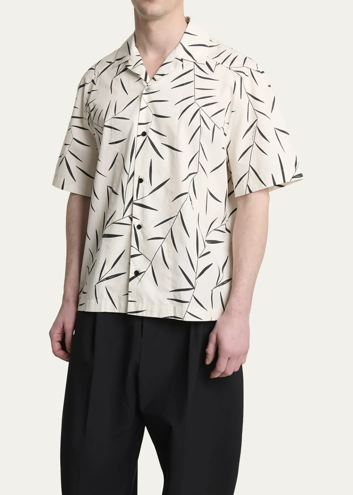 JacquemusMen's Fonccio Cotton Camp Shirt
