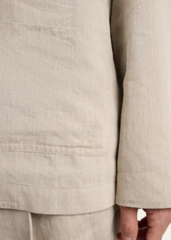 JacquemusMen's Herringbone Linen-Blend Blazer