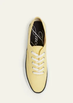 JacquemusMen's Les Fefe Canvas Low-Top Sneakers