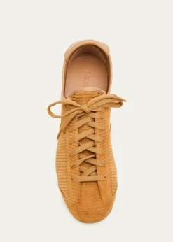 JacquemusMen's Les Tennis Stripe Suede Low-Top Sneakers