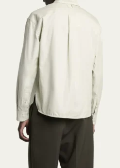 JacquemusMen's Simon Cotton Herringbone Sport Shirt