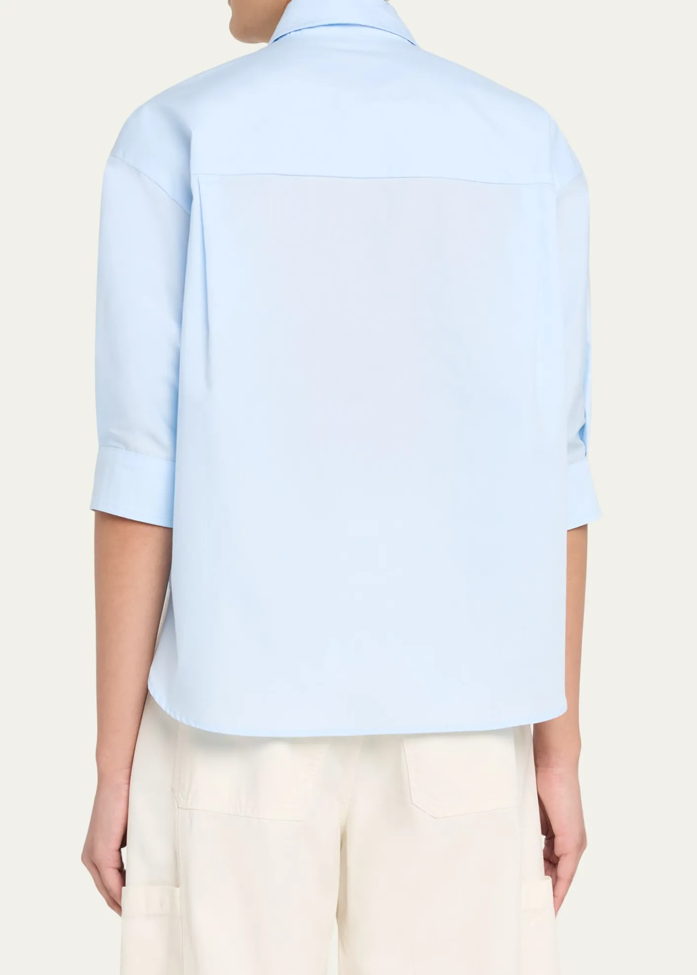 Jamie HallerThe Popover Cotton Poplin Shirt