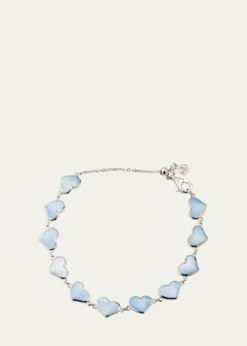 Jan LeslieAll Around Heart Mother-Of-Pearl Bracelet