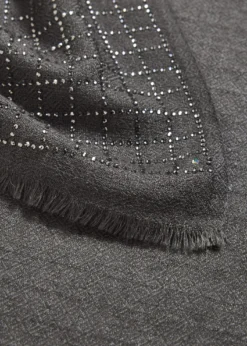 Janavi IndiaChecks and Lines Cashmere Scarf