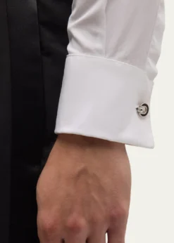 Jan LeslieMen's Horseshoe Enamel Flip Cufflinks