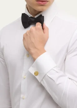 Jan LeslieMen's 18K Gold Vermeil Coin Cufflinks