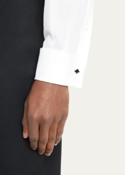 Jan LeslieMen's Mother-of-Pearl Clover Shirt Studs