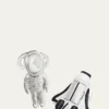 Jan LeslieMen's Shuttle & Astronaut Sterling Silver/Gemstone Cufflinks